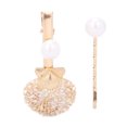 thumbnail image 3 of Clip de pelo en forma de concha de perlas de imitación para mujer, horquilla decorativa exquisita de Metal para niñas, regalo blanco, 3 of 14