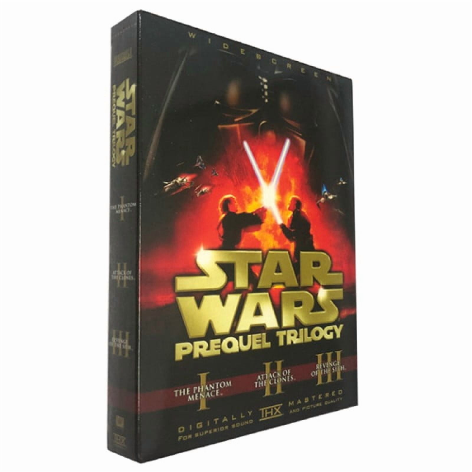 Star Wars Prequel Trilogy (Widescreen Edition) (DVD) - Walmart.com