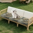 thumbnail image 4 of Xixirimido 3Pcs Couch Cushion Covers Stretch Couch Covers Washable Sectional Sofa Slipcover Universal Furniture Protector for Pets & Kids, Lion, 4 of 8