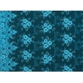 thumbnail image 2 of Zelouf Sweety Floral Corded Lace W/sequins  , Sewing, DIY, Crafts Fabric by the Yard, Audacious Teal, 10 Yard, 2 of 2