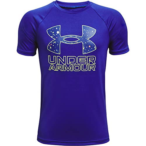 Under Armour Boys' Hybrid Big Logo T-Shirt, 