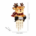 thumbnail image 3 of Christmas Porch Railing Lights, Warm White Led Reindeer Christmas Porch Railing Light For Holiday Party Decor, 3 of 5