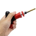 thumbnail image 2 of Manual T Type Ratchet Screwdriver Quick Bolt Driver Batch 6.35 mm Rotate Forward, 2 of 10