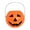 A, variant on Reusable Halloween Pumpkin Candy Bucket, 2 Sizes Available, Trick-or-Treat Pail for Party & Holiday