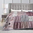 thumbnail image 4 of Reason I Love You For Wife Husband Blanket Gifts For Kids Adults - Lightweight Throw Blanket For Bedroom Living Room Decor Soft Fuzzy Fleece Cozy Plush Bed Couch 80"X60", 4 of 7