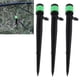 thumbnail image 5 of 100 Uds emisores de goteo pulverizador de goteros de flujo de agua ajustable de 360 ​​grados para sistema de riego de cama de césped de Patio 13cm/5,1 pulgadas verde, 5 of 10