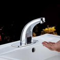 thumbnail image 2 of Lishi Touchless Bathroom Sink Faucet - Hands Free Automatic Sensor Faucet with Hole Cover Plate - Copper Household Basin Faucet, 2 of 3