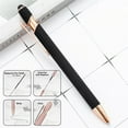 thumbnail image 6 of DJJGXAN 12 PCS Ballpoint Pens Medium Point 1mm Black Ink Pen with Super Soft Grip Ball Point Pen for Men Women Retractable Pens for Journaling Office Supplies, 6 of 8