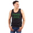 thumbnail image 3 of Proud Irish St Patrick's Day Shamrock Tank Top T Shirts Men Women Brisco Brands S, 3 of 5