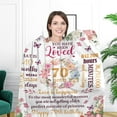 thumbnail image 6 of 70th Birthday Gifts for Women Blanket 50" x 60", 70th Birthday Decorations Women, Happy 70th Birthday Gift Ideas, Gifts for 70 Year Old Women 1953, Gifts for Woman Turning 70 Throw Blanket, 6 of 6
