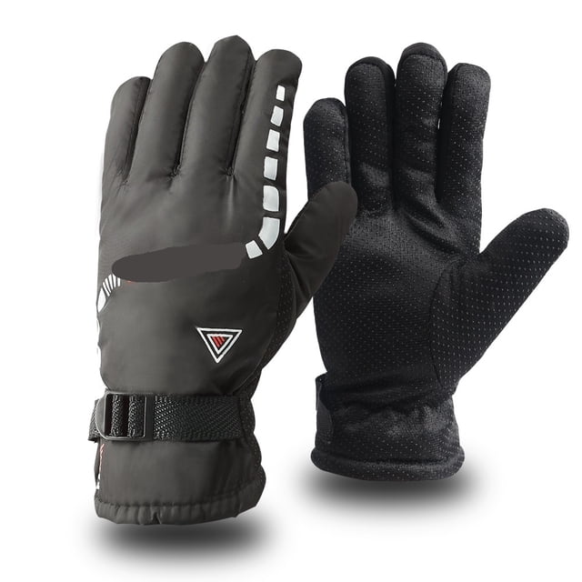 Gants d'Hiver Chauds pour Hommes, Protection Antidérapante contre le Froid pour Ski Escalade Randonnée, Qualité Fiable