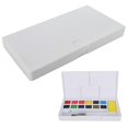 thumbnail image 4 of Professional Watercolor Paint Set Portable Watercolor Pigment with Pen Sponge (Plastic Box)48 Colors, 4 of 5
