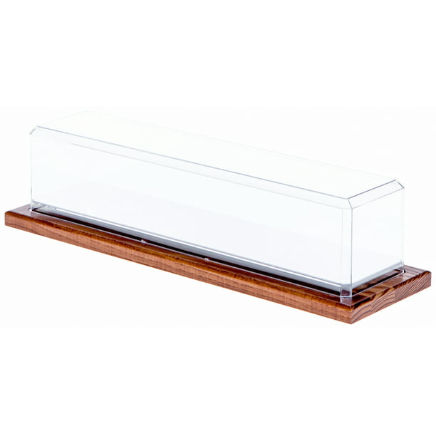 Pioneer Plastics Clear Acrylic Display Case For 164 Truck Wood Base