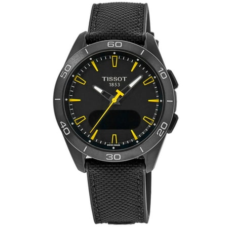 Tissot T-Touch Connect Jungfrau Special Edition Black Dial Fabric Strap Men's Watch