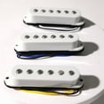 thumbnail image 4 of Single Coil Pickups Guitar Pickups Plastic Wire Clip Flat Pickups Musical Instrument Accessories Black, 4 of 10