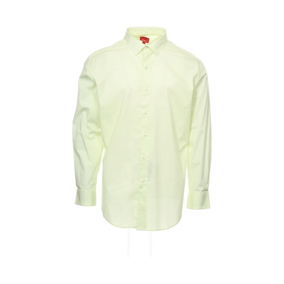 SPECTRUM by Alfani Bright Yellow Button Down Shirt Sport , Size 16-32_33