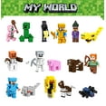 thumbnail image 2 of Minecraft Dungeons Nano METALFIGS Minecraft Nano METALFIGS 16 PK Collectible Statue, 2 of 4