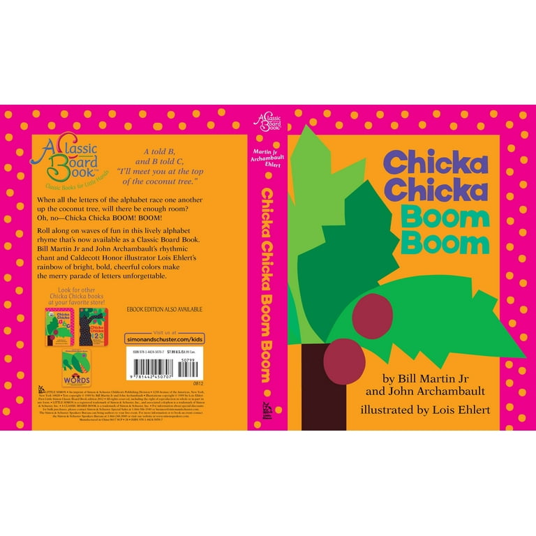 Bill Martin Chicka Chicka Boom Boom, Children's Alphabet Board