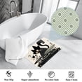 thumbnail image 3 of Turntable Non-Slip Polyester Bath Rug, Machine Washable Area Rugs for Bathroom and Chair Rug, 3 of 6
