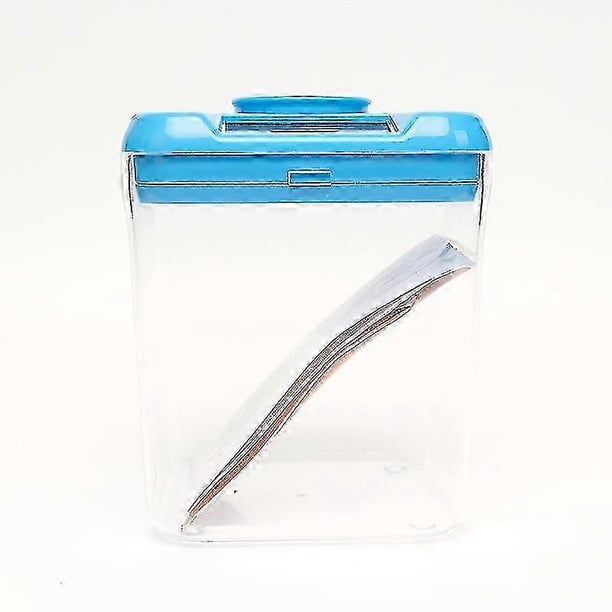 2026 Kitchen Safe Time Locking Container (xl), Timed Lock Box For Cell Phones, Snacks, And Other Unwanted Temptations (blue Lid + White Base)