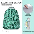 thumbnail image 5 of Geometric Shapes Texture Print Backpack for College, Stylish Laptop Bookbag for School and Work, Durable Daypack with Organizer, Great Gift Idea for Students, 5 of 6