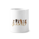 thumbnail image 1 of Familia familia Amistad Amor animales Cepillo de dientes titular de la pluma Mug de ceramica blanca taza 350ml, 1 of 2