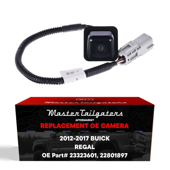 Master Tailgaters Backup Camera for Buick Regal [Base, CXL, Premium Model] (2012-2017), [Sport Touring Model] (2016-2017), [eAssist] (2012-2016) OE Part # 22801897
