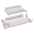 thumbnail image 2 of Plastmo 5005373 Classic 4 in. White Vinyl Half Round Gutter Connector, 2 of 2