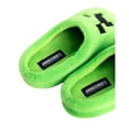 thumbnail image 3 of Minecraft Boys Creeper Printed Slippers, 3 of 6