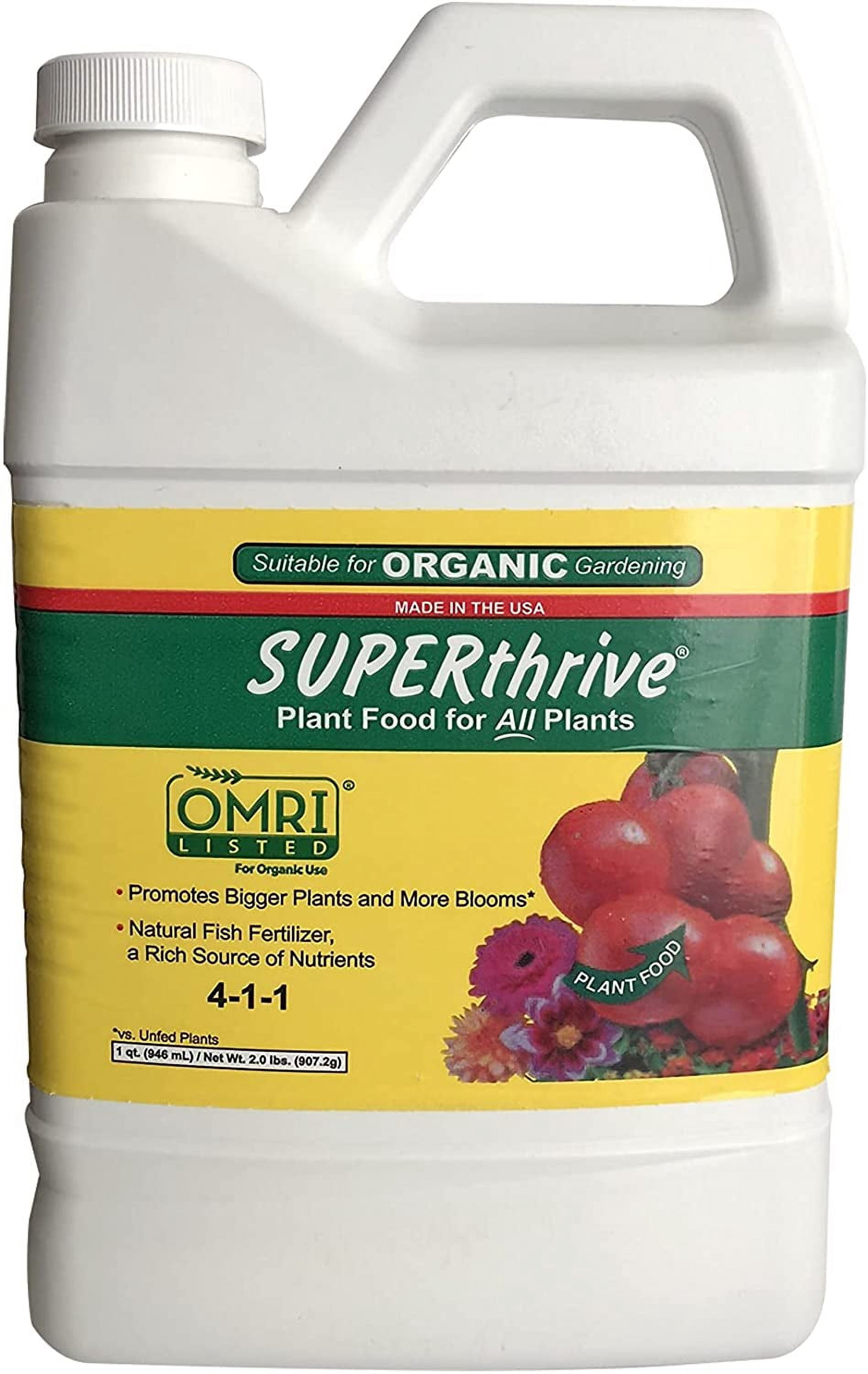 Superthrive Organic Liquid Plant Food 1 qt