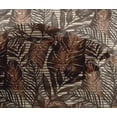 thumbnail image 5 of oneOone Viscose Chiffon Brown Fabric Leaves Sewing Craft Projects Fabric Prints By Yard 42 Inch Wide, 5 of 5