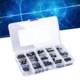 thumbnail image 1 of 150 Pcs 10 Types Puce de Circuit Intégré Puces Plates Assortiment de Puces IC Kit Adaptateur de Prise pour Réparation Électronique, 1 of 8