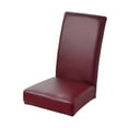 thumbnail image 3 of Lunxisen 3 Pcs Stretch Chair Slipcovers Elastic Dining Seat Covers Washable Protectors for Home Kitchen Wedding Banquet Decor, 3 of 9