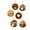 G, variant on 6PCS Christmas Diamond Art Ornament Kit, DIY Round Gem Painting Pendants for Tree & Home Decor, 5D Full Drill Holiday Craft Set for Adults & Beginners, Sparkling Festive Hanging Decorations