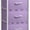 Purple, variant on Nightstand with 3 Drawers - Bedside Furniture & Accent End Table Chest for Home, Bedroom Accessories, Office, College Dorm, Steel Frame, Wood Top, Pastel Fabric Bins (Purple)