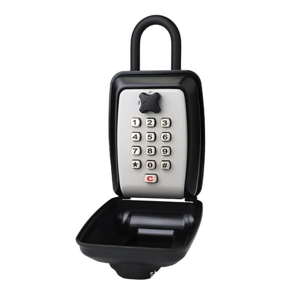 Easy Install And Use Design, Interior Space For Storage, Full Metal Body, Anti-Oxidation Coating, Protective Cover For Keypad, Upgrade Sl-591 Car Window Lock Box, Weatherproof And