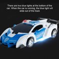 thumbnail image 3 of Robot De Coche Rc, Coche De Control Remoto Que Transforma Los Juguetes De Robot Con Efecto De Luz, Coche De Juguete Eléctrico, Rotación De 360 ° Para Niños A Partir De 3 Años Muyoka Hogar, 3 of 7