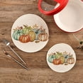 thumbnail image 7 of SKYSONIC Watercolor Pumpkin Colorful Pot Holders Trivets, 2 Pcs Heat Resistant Trivets,Thanksgiving Cotton Thread Weave Mats for Hot Pads Pans Pot Bowl Teapot for Kitchen Decor, 7 of 7