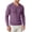 Purple#45, variant on ZVAVZ V Neck Knit Tee Shirts for Men Long Sleeve Textured Tops Fall Casual Gym Athletic Shirts Stretchy Workout Running T-Shirt Blue S