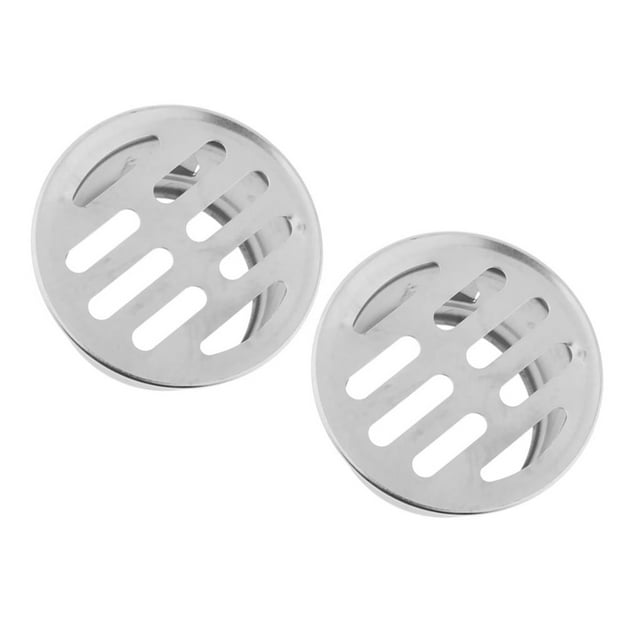 2 Piezas de Rejilla de Ventilación forma forma forma de material acero Inoxidable Que Cubre La Rejilla de Ventilación de Zulema Drenaje de piso de acero inoxidable