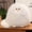 White, variant on Silly Cat Plush Pillow - Long Haired Hugging Cuddle Cushion for Sleeping, Soft Kawaii Cat Stuffed Animal Throw Pillow, Funny Cat Gift for Kids Teens