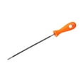 thumbnail image 3 of Uxcell Lima de motosierra 11/64" (4.5mm) de acero cromado, doble corte, raspador redondo con mango de plástico para pulido de cadenas de motosierra, 3 of 7