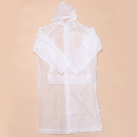 Masteelf  Adult Raincoat with Hood Protective Rainwear Lovers Men and Women