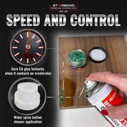 Starbond Instant Set Accelerator (Activator) for CA Super Glue, 6 oz. Aerosol