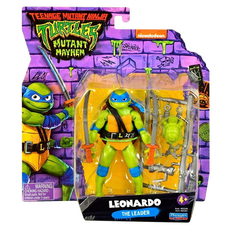 Teenage Mutant Ninja Turtles: Mutant Mayhem 4.5” Leonardo Basic