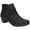 Black/Matte, variant on Easy Street Damita Women's Ankle Boots Color: Brown Size: 7.5
