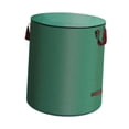 thumbnail image 2 of Bolsa para desechos de jardín, bolsa para hojas, bolsa para recoger hojas caídas, malezas, organizador impermeable, bolsa para jardinería, bolsa para 300 litros, 2 of 8