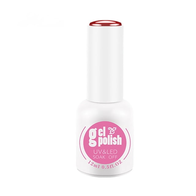 Modelos de otoño e invierno. Esmalte de uñas rojo clásico. Esmalte de uñas dedicado a las cerezas. Color rojo vino. Esmalte de uñas de goma. 12 ml, 0,5 fl oz