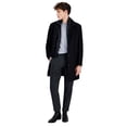 thumbnail image 3 of Nautica Mens Classic-Fit Bib Wool Overcoat Coat 48L Black, 3 of 4