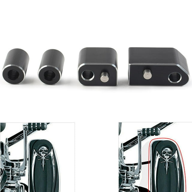 1-1/4'' Driver Floorboard Spacer Extension For Harley Street Tri Glide Road King